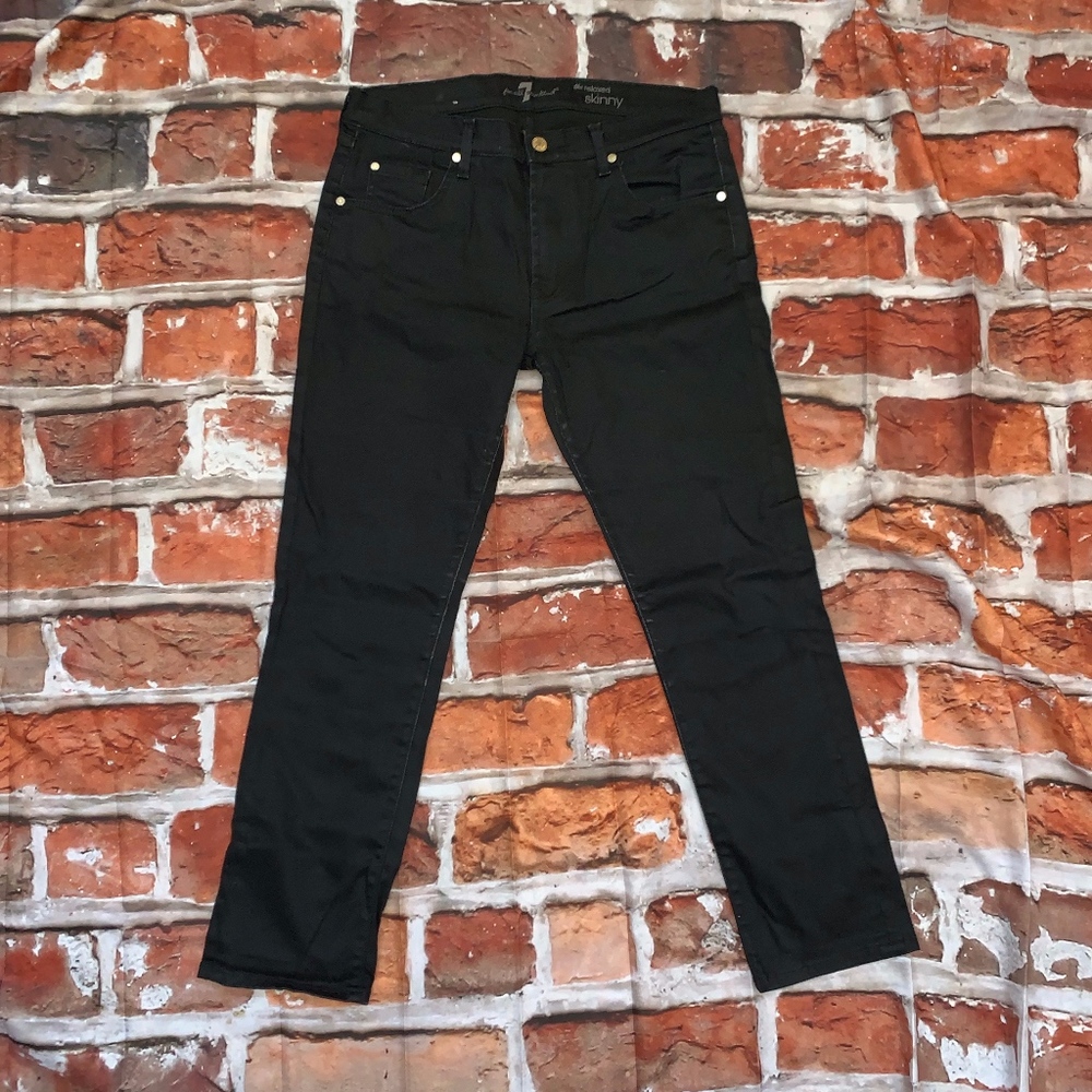 EUC 7 For All Mankind The Relaxed Skinny Jeans